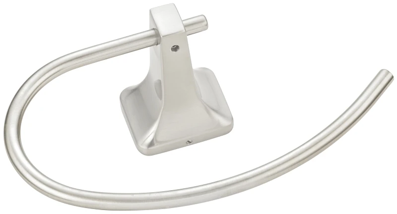 Manhattan C-towel Ring 3660c-07-07-sou Brass Nickel Finish