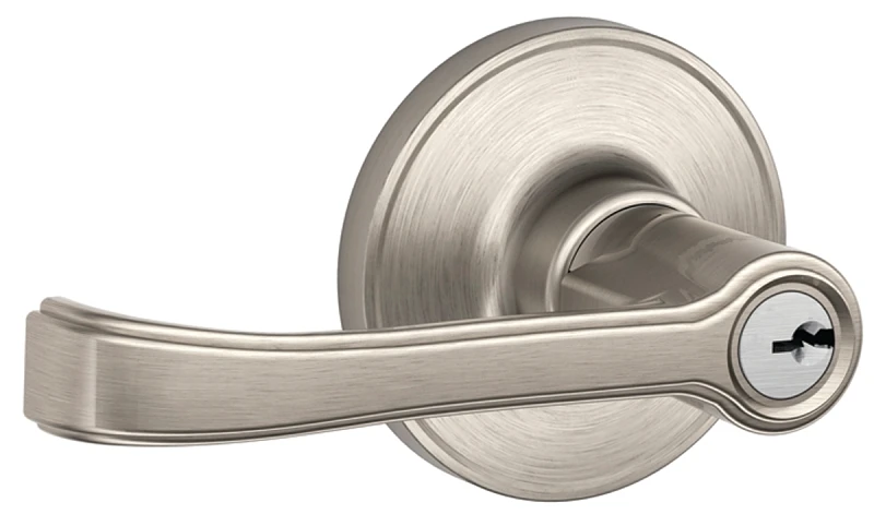 Dexter Torino Keyed Entry Lever Door Lock In Satin Nickel - Model J54tor619