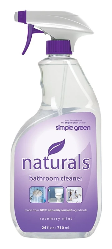 24 Oz. Simple Green Naturals Bathroom Cleaner - Grapefruit Rosemary Scent