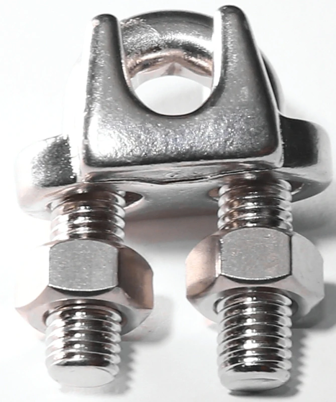 260s-1/8 Stainless Steel Wire Rope Clip, 1/8 Inch Opening