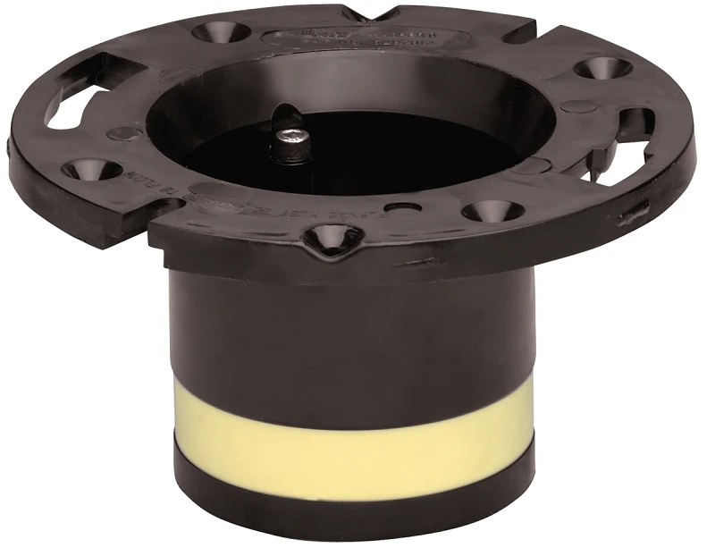 43538 4-inch Abs Cast Iron Closet Flange Replacement, Pack Of 2