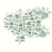 15479 1/8 X 3/16-inch Tile Spacers, 200-pack, Plastic, White