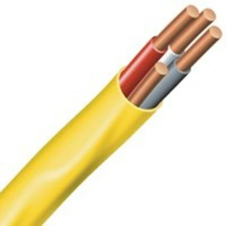 12 Gauge 3 Conductor Nmd-90 Building Wire 75m Length