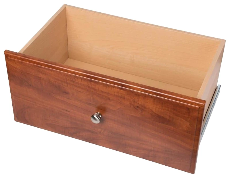 Easy Track Deluxe Cherry Drawer 12 Inch For 24 Inch Wide Shelving