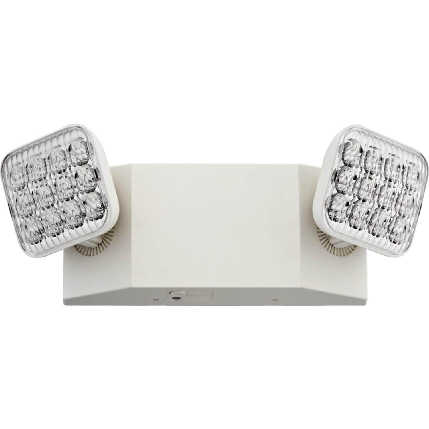 Eu2c Hardwired Led Emergency Light With Dual Lamp Heads