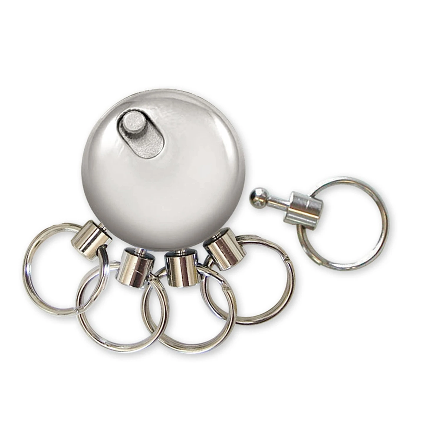 3/4 In. D Tempered Steel Silver Key Release Model 42701