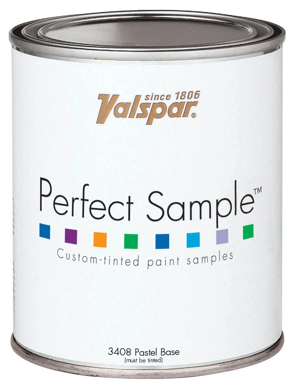3411 Interior Latex Satin Wall & Trim Paint, 1 Pint, Custom-tinted Red Base