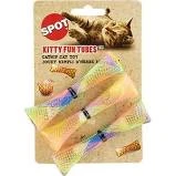 Ethic 603055 3.25 in. Kitty Fun Tube Cat Toys - Pack of 3