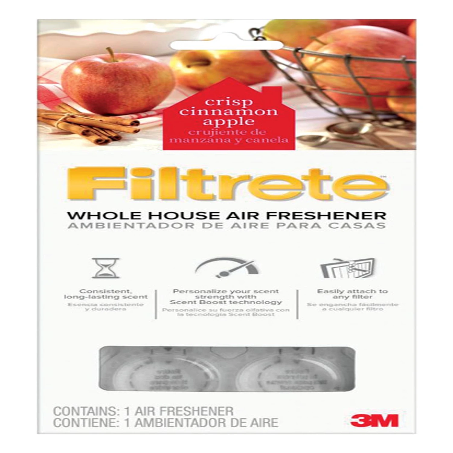 Filtrete Cinnamon Air Filter Freshener Gel Pad