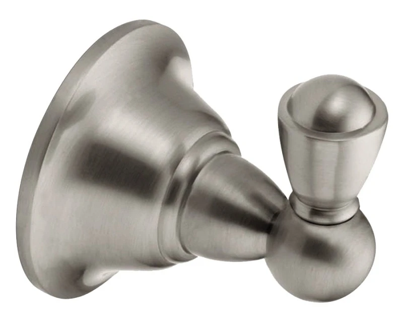 Sage 2.8 In. H X 2.6 In. W Brushed Nickel Silver Robe Hook - Model Dn6803bn