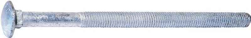 Galvanized Carriage Bolt 1/2-13 X 8 In, Model 05530