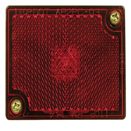 Peterson V114r Red Clearance Marker Light - 2-1/8" W X 2-3/4" L