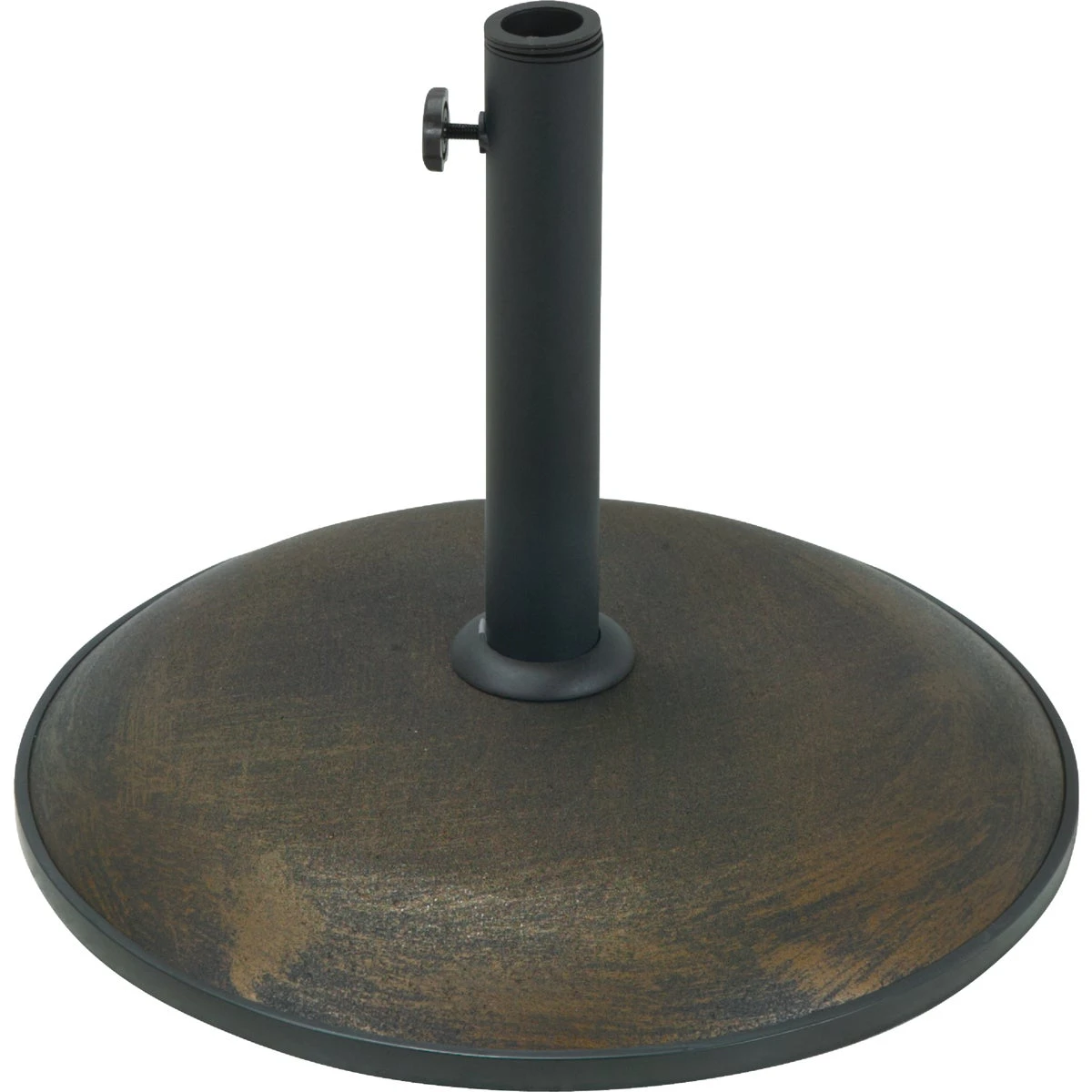 17 Inch Round Bronze Concrete Umbrella Base Sl-usc-01a