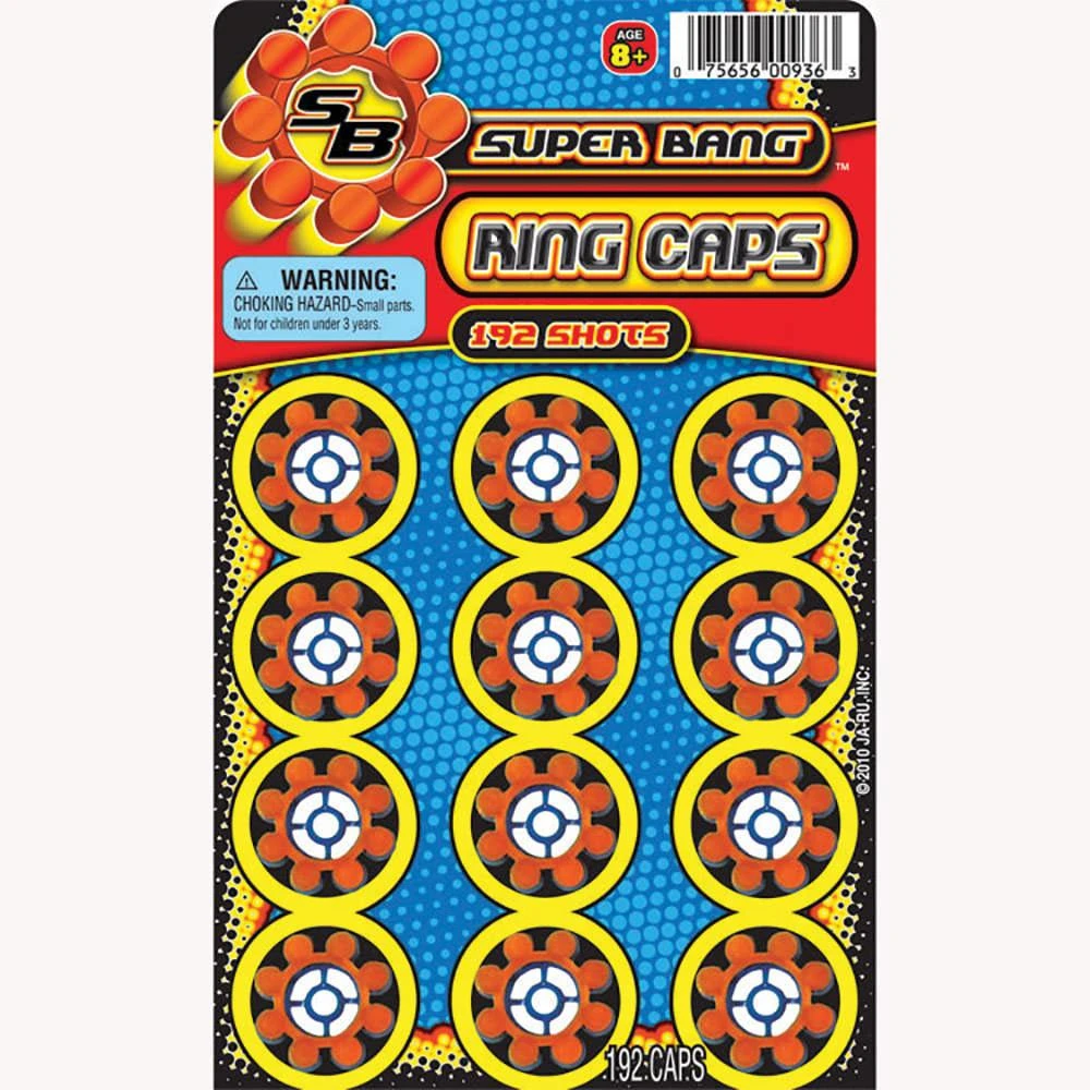 DDI 1186470 Super Bang Ring Caps 192Ct Case Of 12
