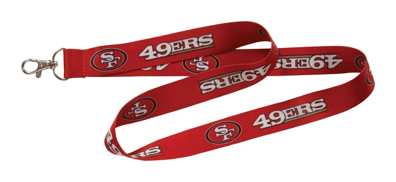 Hillman HM NFL Lanyard- San Francisco 49Ers