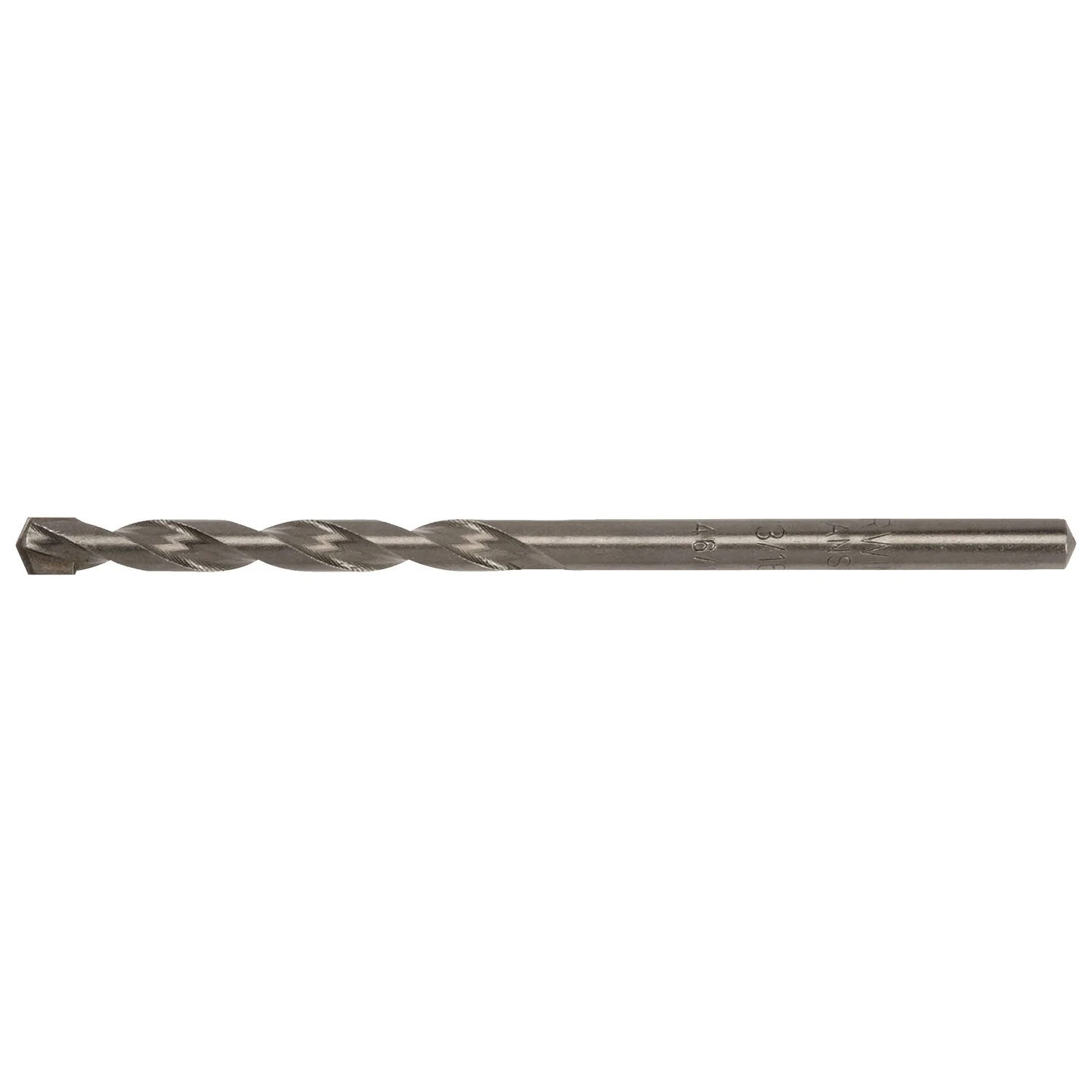 Irwin 3/16 in. X 3-1/2 in. L Chrome Vanadium Steel Percussion Drill Bit Straight Shank 1 pk