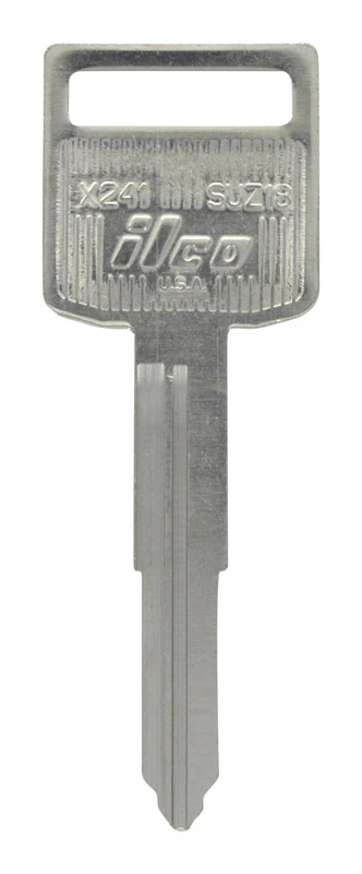 HILLMAN Traditional Key Motorcycle Key Blank SU-18 Double For Suzuki
