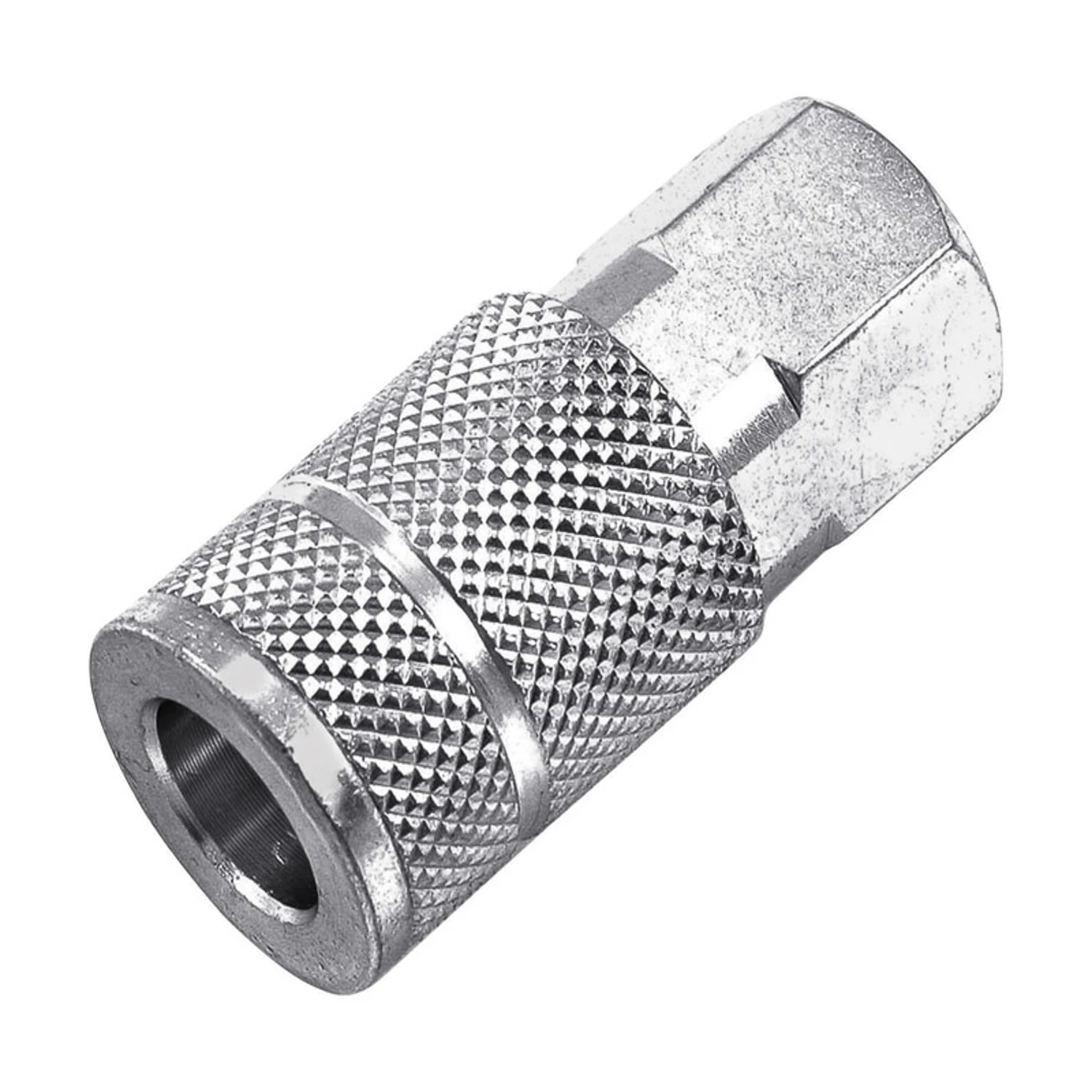 Steel Tru-flate Compatible Air Coupler 3/8 In. Female X 1/4 In. Npt
