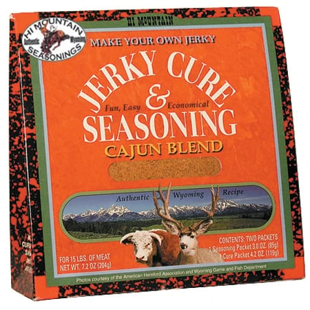 Hi Mountain Cajun Jerky Cure And Seasoning Kit - 7 36237 00017 8