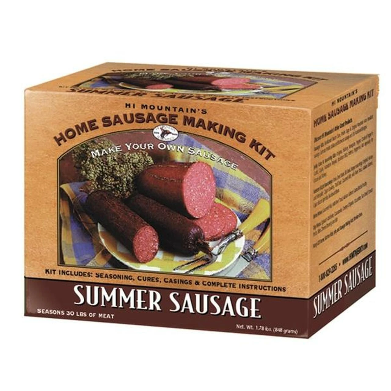 Jerky Summer Sausage Making Kit - 6 Pack Seasoning And Cure