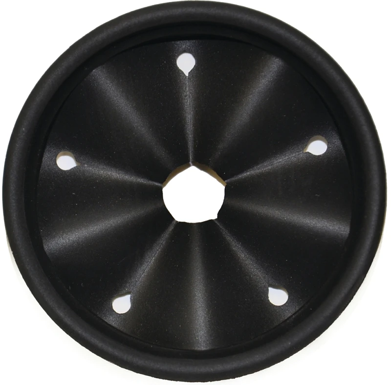 Danco Universal Garbage Disposal Splash Guard Black Rubber 3