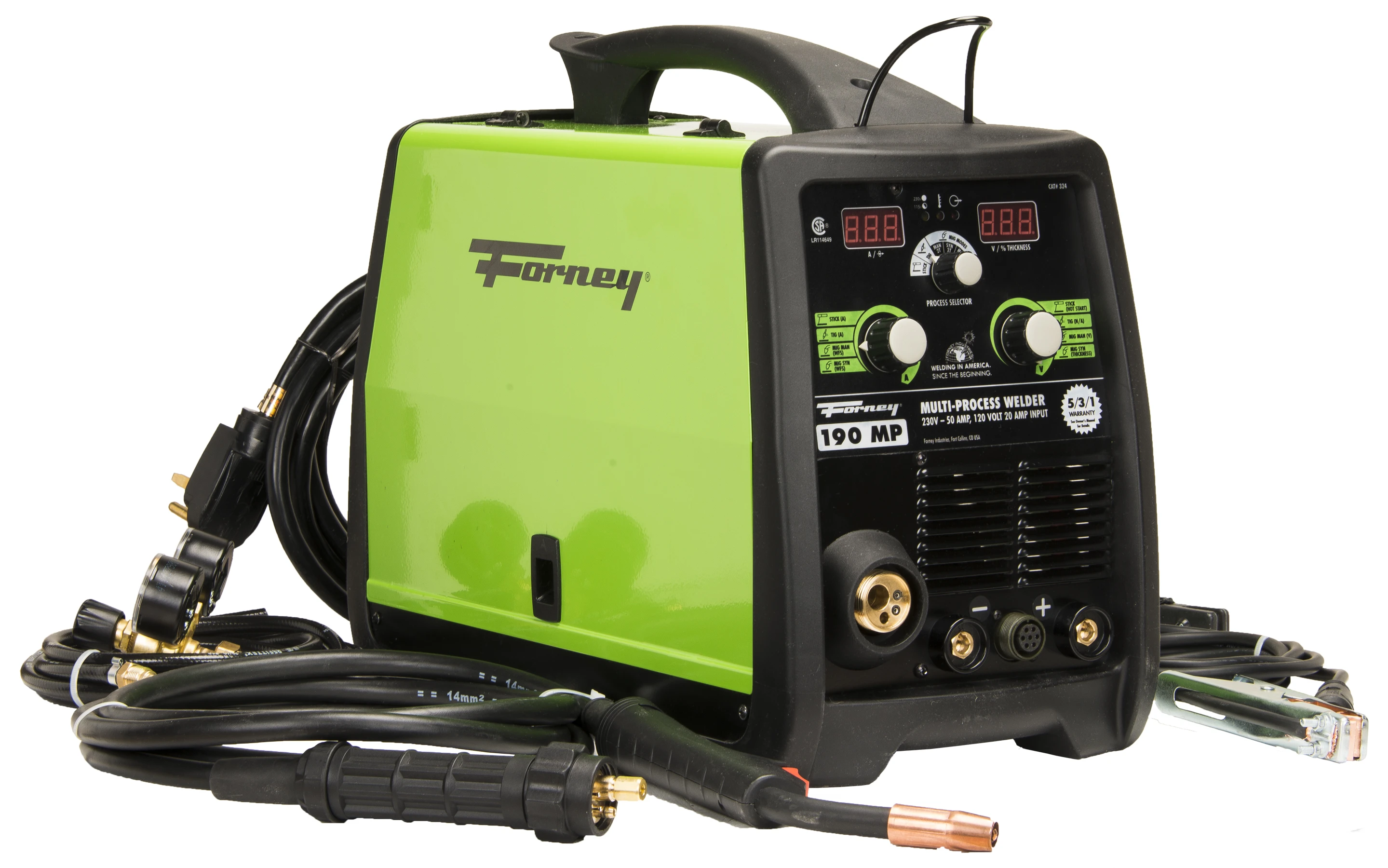 324 190-amp 120/230-volt Mig/stick/tig Multi-process Welder