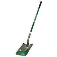 33261 Long Handle Square Point Fiberglass Shovel With Ergonomic Grip