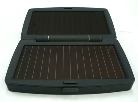 28103 2w Folding Solar Aaa Battery Charger With Usb Port