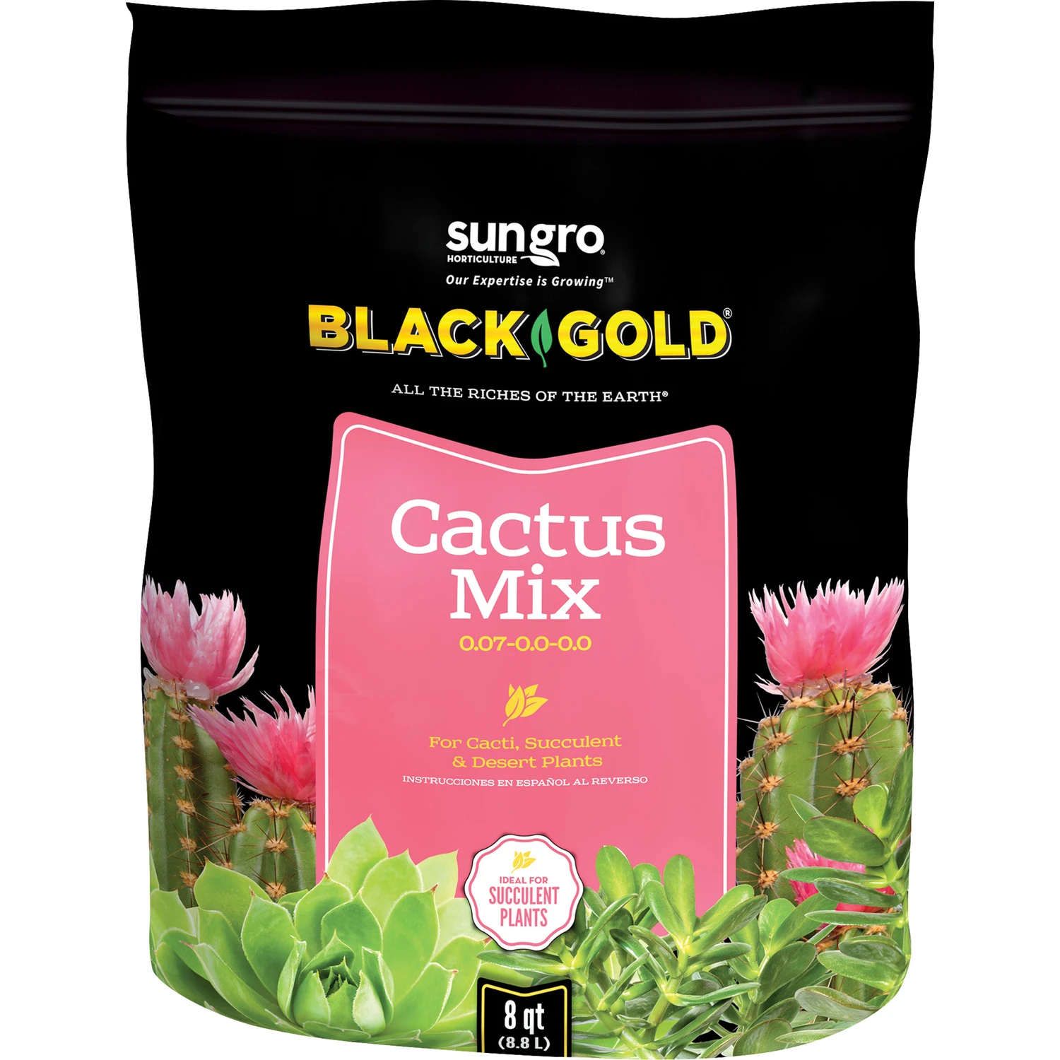 8 Qt. Organic Fast Draining Cactus And Succulent Potting Mix