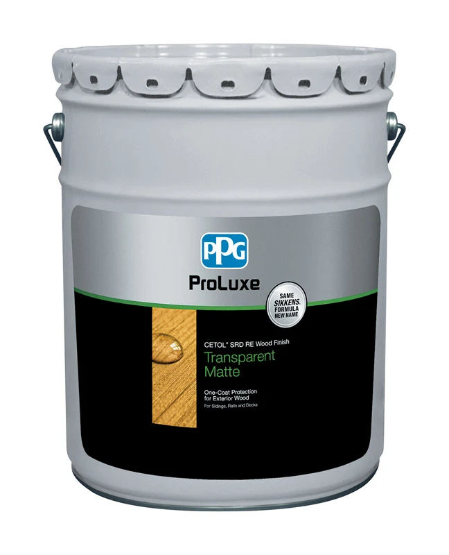 Proluxe Cetol Srd Re 5 Gallon Transparent Matte Cedar Oil-based Stain And Finish