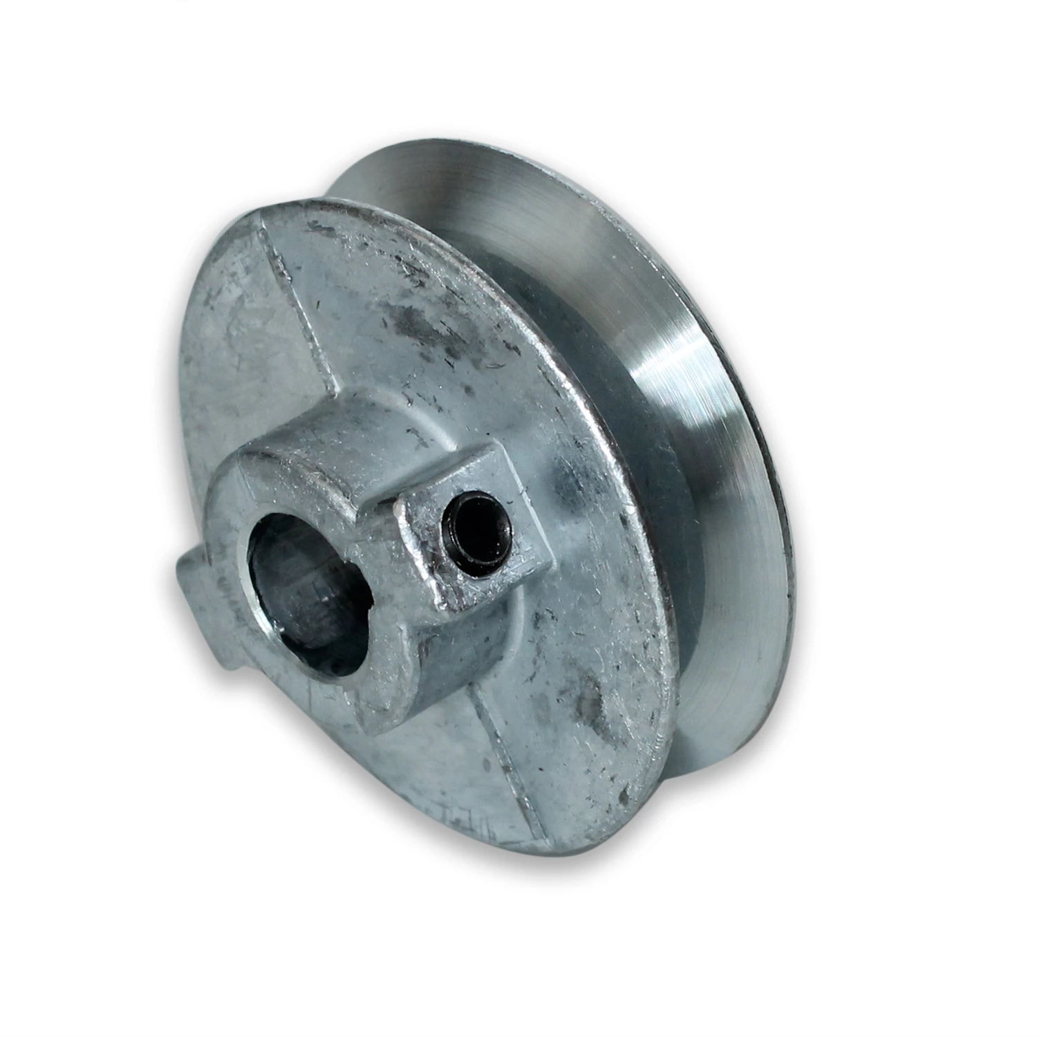 4 In. Diameter X 3/4 In. Bore Single V-groove Pulley
