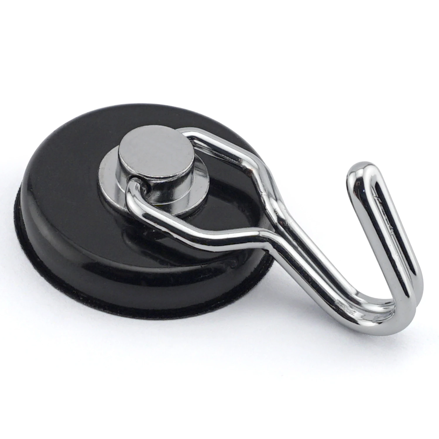 Neodymium Rotating Magnetic Hook, 65 Lb. Capacity, 1.5 In. Diameter