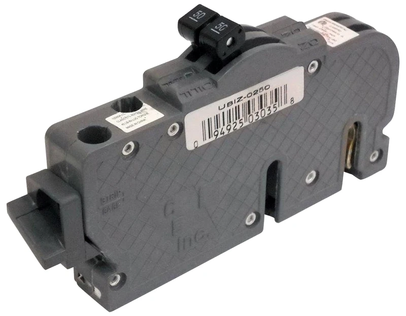 50a Twin Single-pole Standard Trip Circuit Breaker For Zinsco