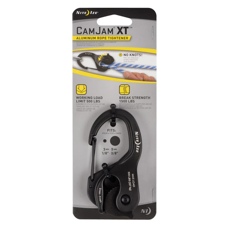 Camjam Xt Large Aluminum Rope Tightener 500 Lb Capacity