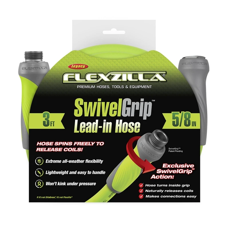 Leader Hose 5/8 Inch Diameter by 3 Feet Length