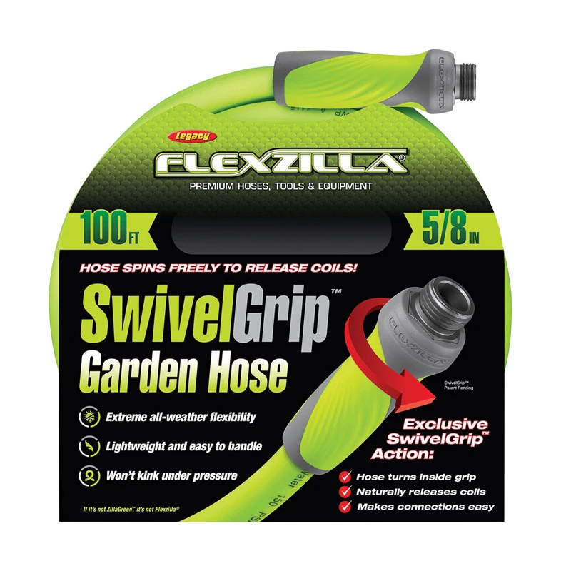 5/8 In. Dia. X 100 Ft. L. Drinking Water Safe Garden Hose With Swivelgrip