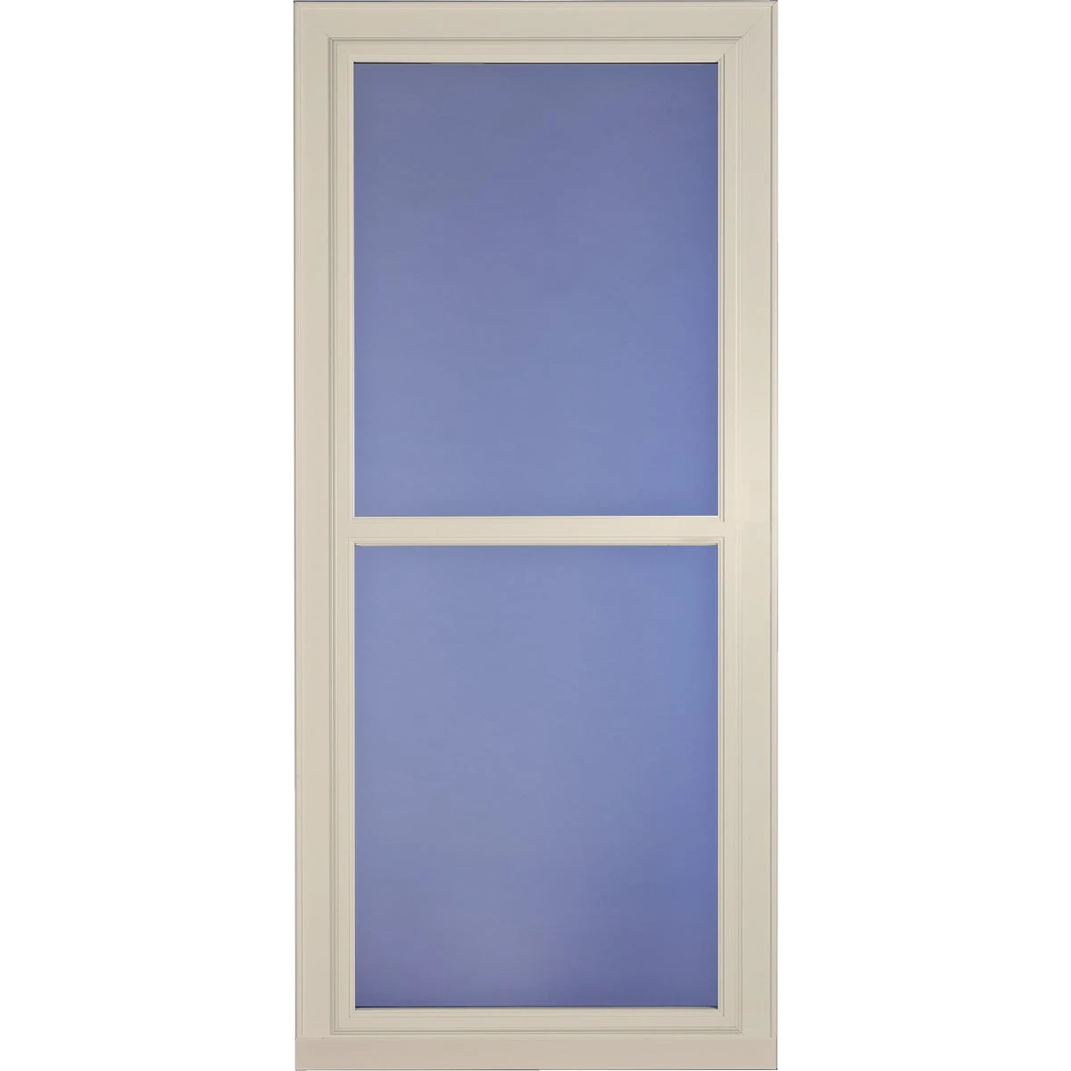 Easy Vent 146 Series 36 In. W X 81 In. H Almond Full View Aluminum Storm Door