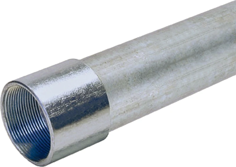 2 In. Diameter X 10 Ft. Length Galvanized Steel Rigid Electrical Conduit