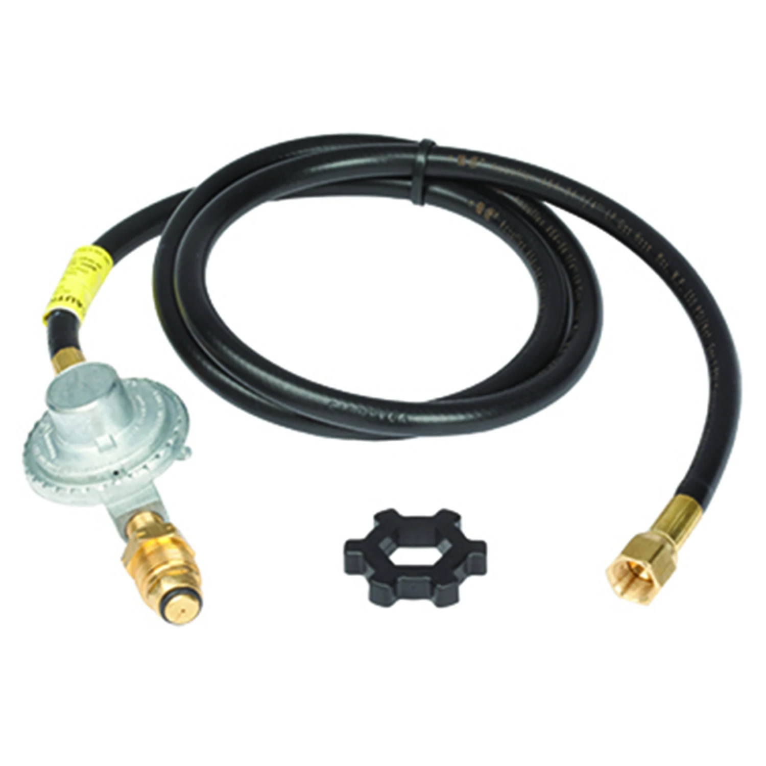 3/8 In. Dia X 5 Ft L Brass/plastic Hose Assembly And Regulator