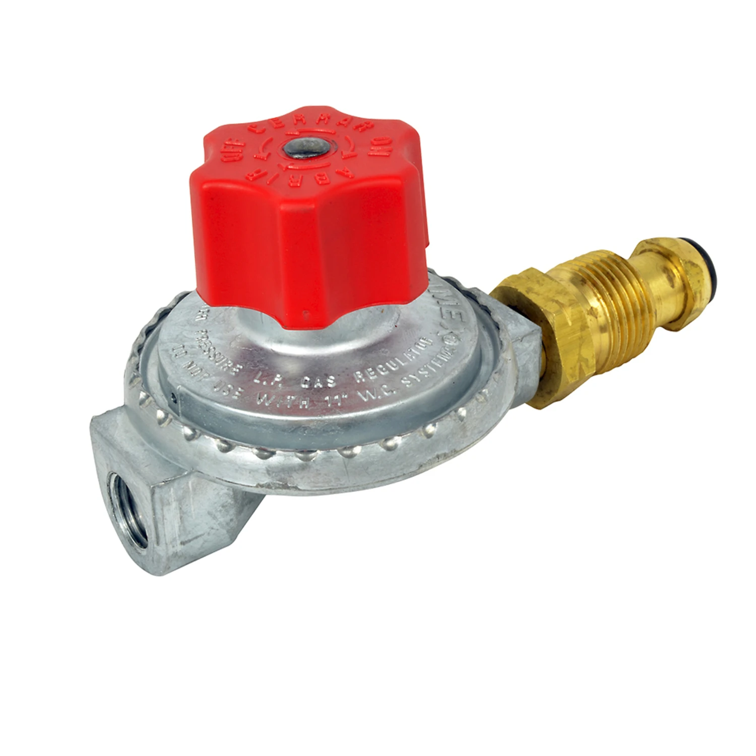 High-pressure Propane Gas Regulator 1 To 20 Psi Pol X 1/4 In. Fpt