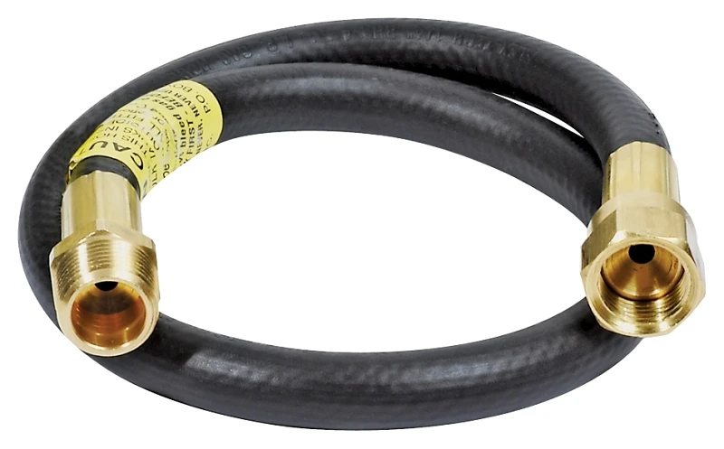 22 In. X 3/8 In. Mpt X 3/8 In. Female Flare Lp Hose Assembly