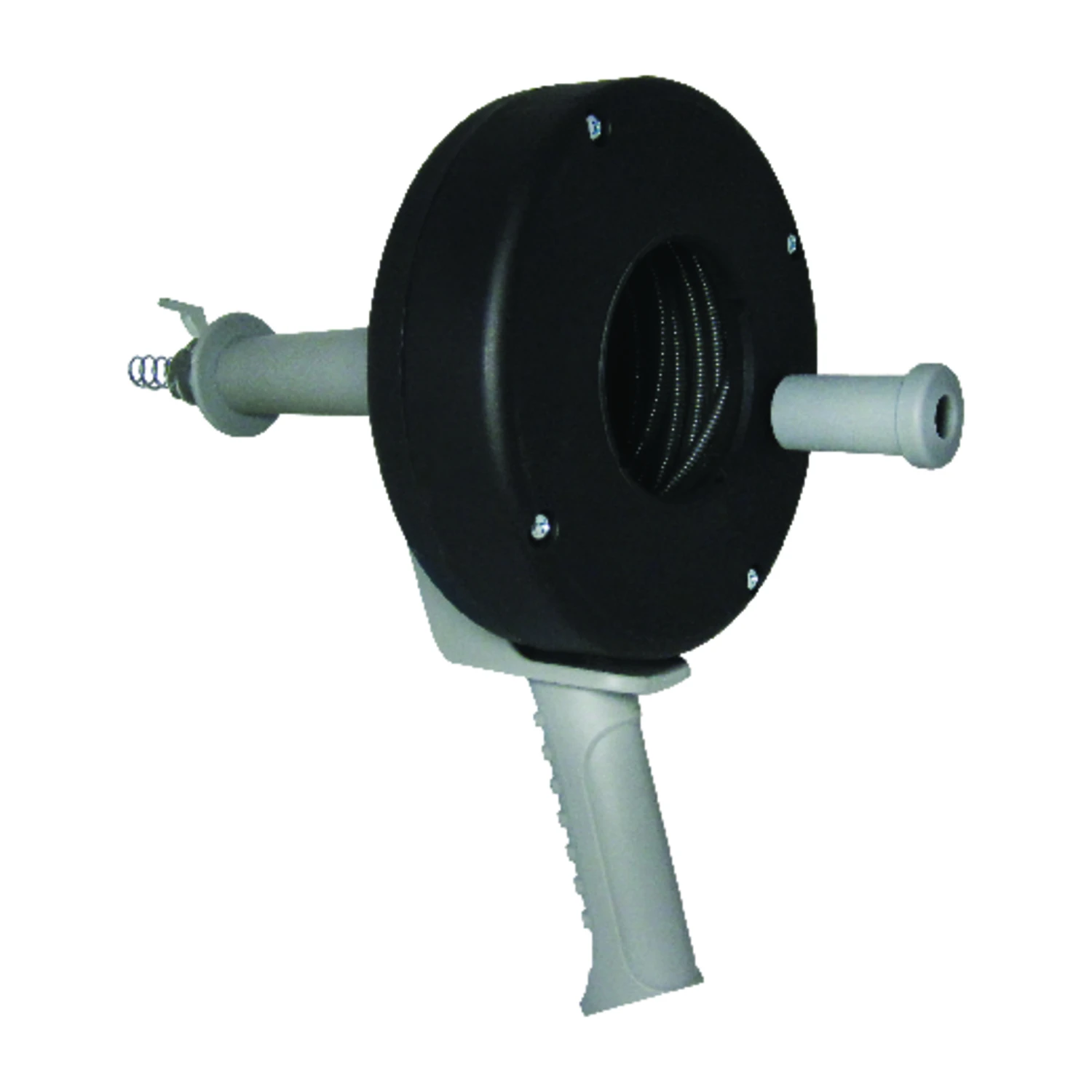 Drum Auger with Pistol Grip Handle, 0.25 Inch Diameter by 25 Feet Length