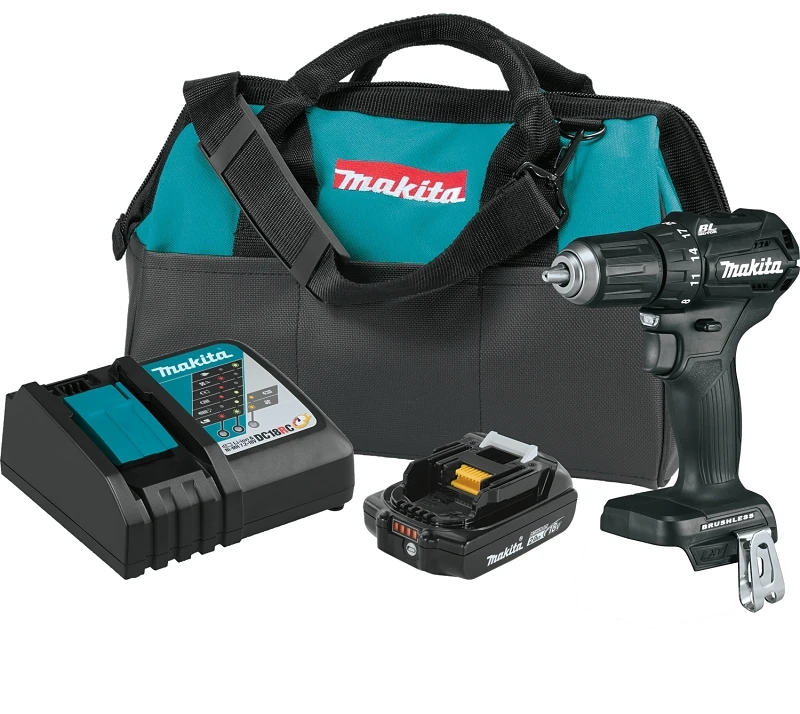 18v Lxt Sub-compact Brushless Cordless 1/2 In. Drill Kit With Battery & Charger