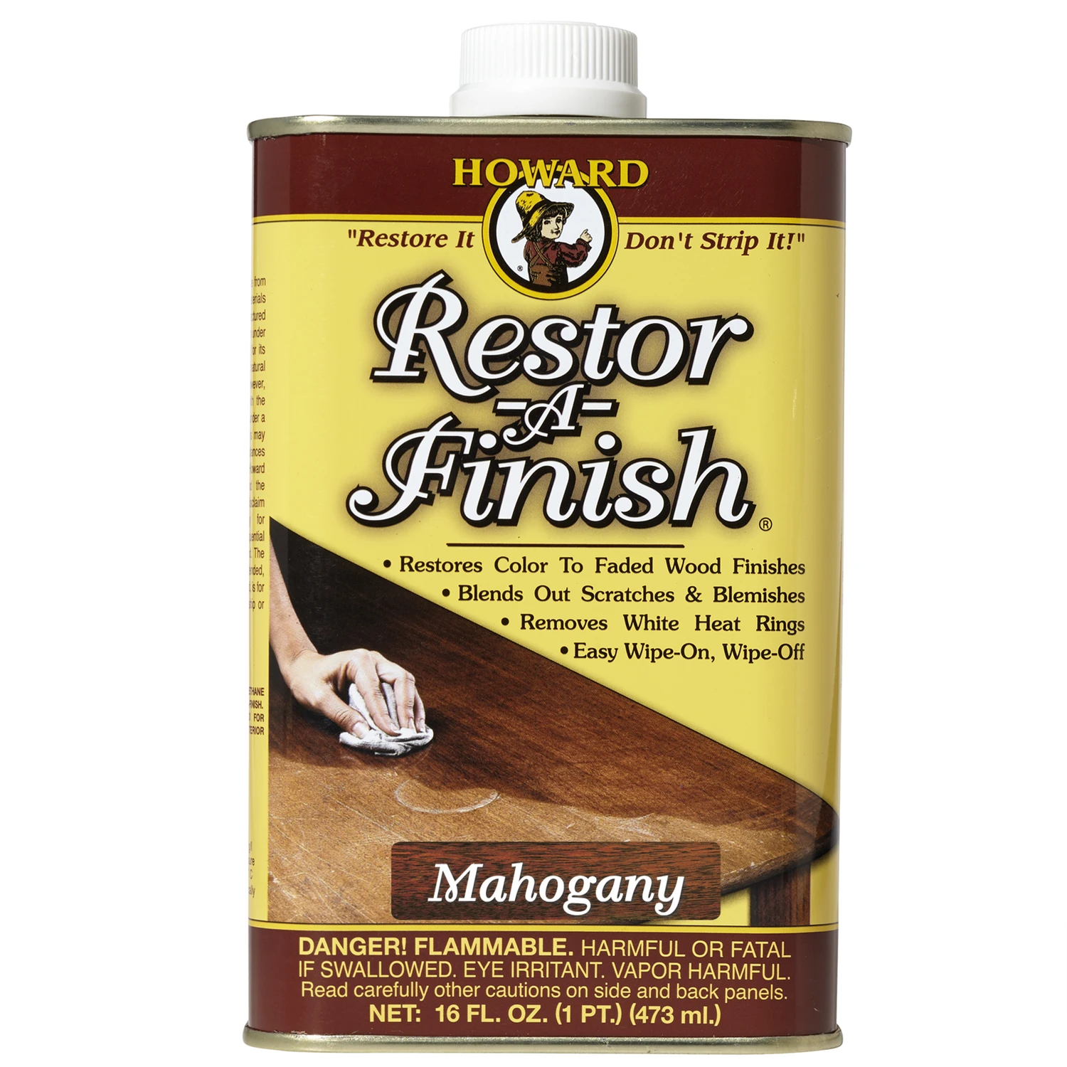 Restor-a-finish 16 Oz. Mahogany Wood Finish Restorer Rf5016