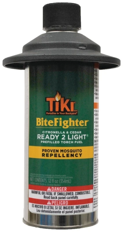 Bitefighter 12 Oz. Metal Replacement Canister With Torch Fuel - Cedar & Citronella