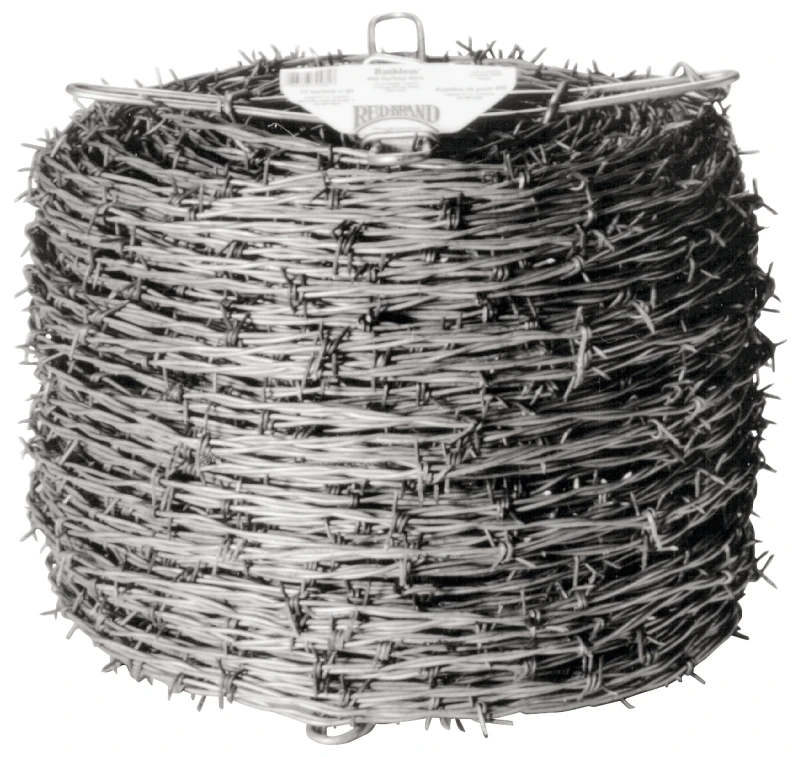 1320 Ft. X 12.5 Ga. 4 Pt. Galvanized Barbed Wire