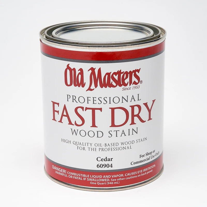 Fast Dry Oil-Based Cedar Wood Stain, 1 Quart