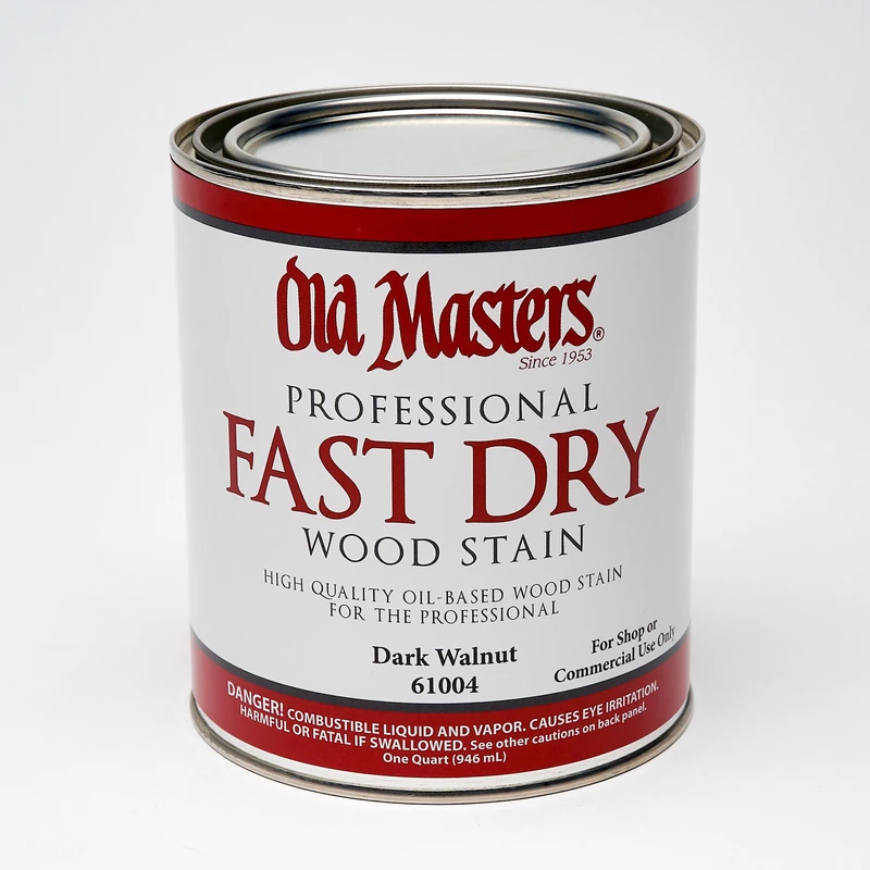 Semi-transparent Dark Walnut Oil-based Fast Dry Wood Stain 1 Quart