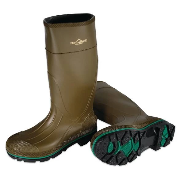Servus Max Rubber Boots with TDT Technology Olive 15 Inch Men's Size 15