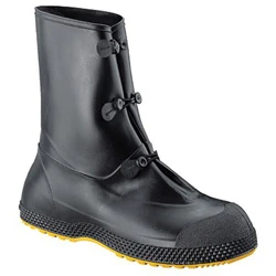 Servus Superfit Mid Overboot, 12 Inch, X-large, Black, Pvc Construction